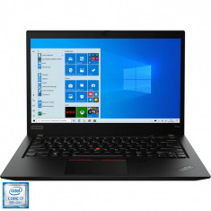 Laptop Lenovo ThinkPad T490s, Intel Core i7-8565U, 14inch, RAM 16GB, SSD 512, Intel UHD Graphics 620, Windows 10 Pro, Black foto