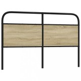 Gossi tablie stejar sonoma 150 cm otel si lemn prelucrat