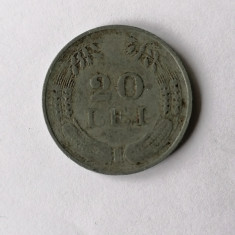 20 lei 1943 .romania zinc 1