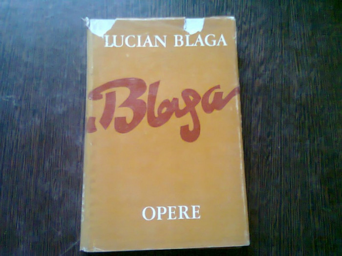 OPERE - LUCIAN BLAGA VOLUMUL 3 TALMACIRI