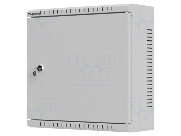 Carcasă rack 10" 2U, gri