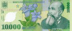 ROMANIA 10000 LEI 2000 - PERFECT UNC - GHIZARI foto