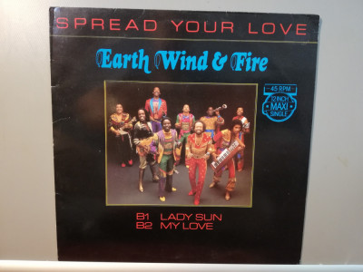 Earth Wind &amp;amp; Fire &amp;ndash; Spread Your Love (1983/CBS/Holland) - Vinil/Maxi Single/NM+ foto