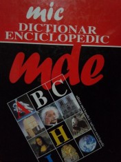 Alexandru Stanciulescu - Mic dictionar enciclopedic (Editia: 2005) foto