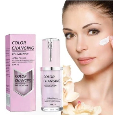Fond de Ten Adaptabil, Waterproof, TLM, Color Changing, SPF15, Pink, 40 ml foto