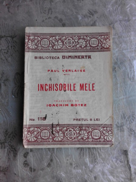 INCHISORILE MELE , PAUL VERLAINE
