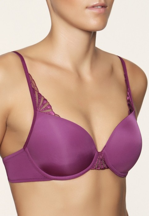 TPH635-11 Sutien decorat cu dantela semitransparenta True Curves Forever