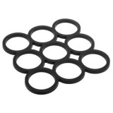 Suport Silicon pentru Vase de Gatit cu Model Cercuri 15x15cm, CMCLASS