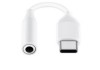 Adaptor USB-C la Jack 3.5mm Audio Samsung EE-UC10JUWEGWW, Compatibil Universal, Alb