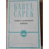 RAZBOI CU SALAMANDRELE. HORDUBAL-KAREL CAPEK-229595