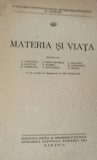 1944 Materia si viata, Institutul regal cercetari stiintifice / bio, geo, viata