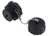 Cuplaj HDMI Industrial Rezistent la Apă BULGIN PXP0037 - Conector EURO HDMI