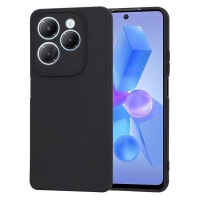 Husa silicon Infinix Hot 40 Techsuit SoftFlex, negru foto