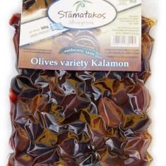 Masline Kalamata Vidate Bio 500gr Stamatakos