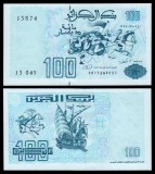 !!! ALGERIA - 100 DINARI 1992 - P 137.1 - UNC
