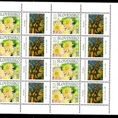 SLOVACIA 2008, Flora, serie neuzata, MNH