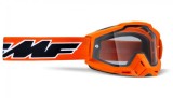 Ochelari Enduro MX FMF Powerbomb Rocket Orange Lentila Clara