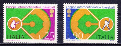 TSV$ - 1973 MICHEL 1411-1412 ITALIA MNH/** LUX foto