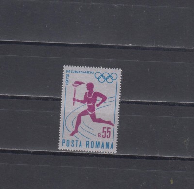 M1 TX5 6 - 1972 - Flacara olimpica prin Romania foto