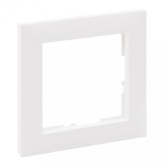 Rama ornament 1 post Legrand Suno alb 721501