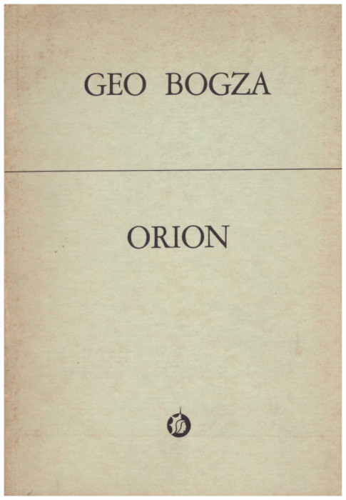 Geo Bogza - Orion - 130106