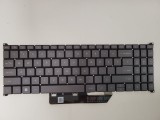 Tastatura Laptop, Acer, Aspire 3 A315-510, A315-510P, iluminata, gri, layout US