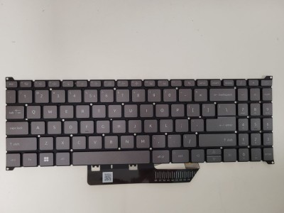 Tastatura Laptop Gaming, Acer, Aspire 7 A715-51G, A715-76G, N22Q3, iluminata, gri, layout US foto