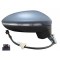 Oglinda exterioara Volkswagen Touran, 05.2015-, Dreapta, reglare electrica; grunduit; incalzita; geam convex; cromat; 6 pini; cu semnalizare, View Max