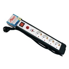 Prelungitor protectie supratensiune 4 cai 5m Alien