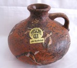 VAZA CERAMICA RUSCHA ART GERMANIA LUCRATA MANUAL 15 CM