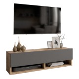 Cumpara ieftin Comoda TV Handra Antracit 100x31.5x29 cm