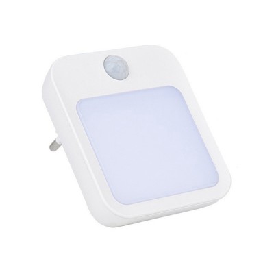 Lampa de veghe LED cu senzor de miscare si lumina calda, 1 W foto