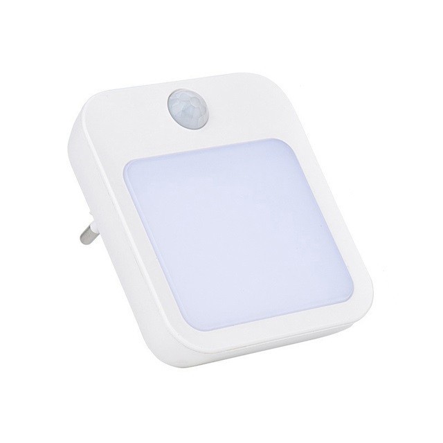 Lampa de veghe LED cu senzor de miscare si lumina calda, 1 W