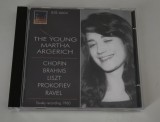Cd Audio The Young Martha Argerich Chopin Brahms Liszt Prokofiev Ravel