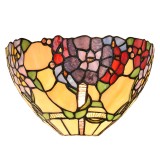 Cumpara ieftin Aplica Tyffany sticla metal 30x15x18 cm