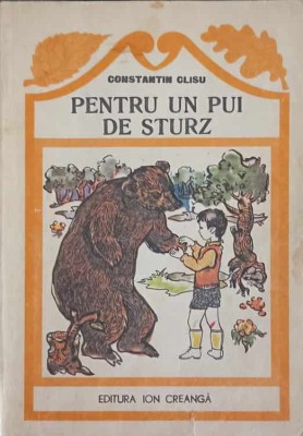 PENTRU UN PUI DE STURZ-CONSTANTIN CLISU foto