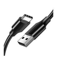 CABLU alimentare si date Ugreen, &amp;quot;US287&amp;quot;, Fast Charging DataCable pt. smartphone, USB la USB Type-C 3A, nickel plating, PVC,2m, negru &amp;quot;