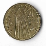 Moneda 20 lire 1975 - Vatican
