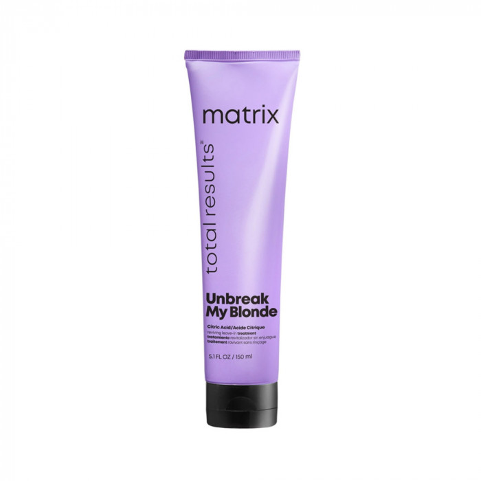 Tratament pentru par blond, Matrix Total Results Leave-In Unbreak My Blonde, 150ml