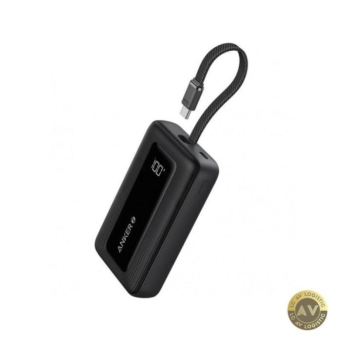 Baterie Externa Anker Zolo 10000mAh 30W QC + PD 1 x USB-A - 2 x USB-C Neagra A1688H11