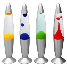 Lampa decorativa Lava Lamp, 42x11cm foto