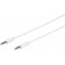 Cablu mini JACK 3.5 mm tata tata 2m alb eSTUFF