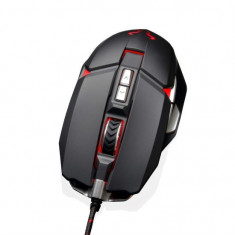 Mouse gaming Riotoro Aurox negru iluminare RGB foto