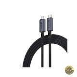 Cablu Date si Incarcare USB-C - USB-C DEVIA EC641 240W 1m Negru