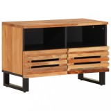 Cumpara ieftin Dulap TV, 70x34x46 cm, lemn masiv de acacia