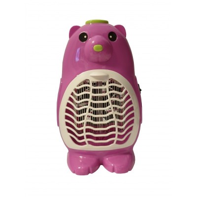 Aparat Pink Bear anti tantari , muste si alte insecte , pentru interior-exterior , roz foto