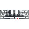 Set 2 bucati, suport numar inmatriculare Carbon, Audi II, Autohelix MSA