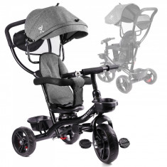 Tricicleta pentru copii premium trike fix lite - gri