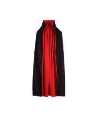 Pelerina de halloween vampir, inaltime 90 cm, rosu, negru foto