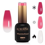 Cumpara ieftin Oja Semipermanenta Termica 3 Culori LUXORISE ThermoCool - Pure Princess 10ml